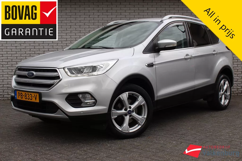 FORD Kuga 1.5 EcoBoost 120pk 2WD Titanium | Trekhaak | Camera | Carplay | Cruise | PDC | NAVI | Climatronic | LED | Keyless
