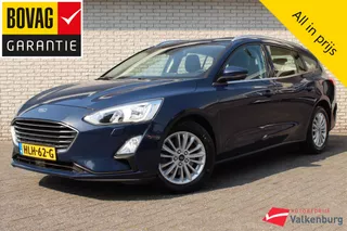 FORD Focus Wagon 1.0 EcoBoost 125pk Aut Titanium Business | Stoelverwarming | Keyless | Cruise | NAVI | LED | Climatronic | LMV 16'' | Voorruitverwarming