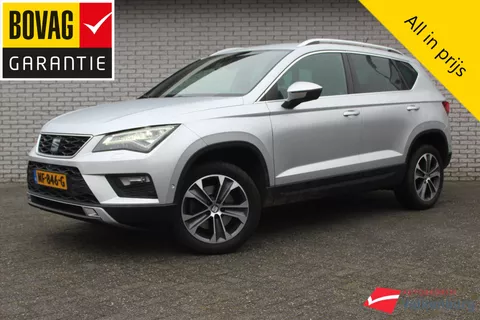 Seat Ateca 1.4 EcoTSI Xcellence | Aut. wegklapbare trekhaak | 360º Camera | Stoelverw. | Elektrische A-klep | Carplay | Draadloze telefoonlader | Cruise | NAVI