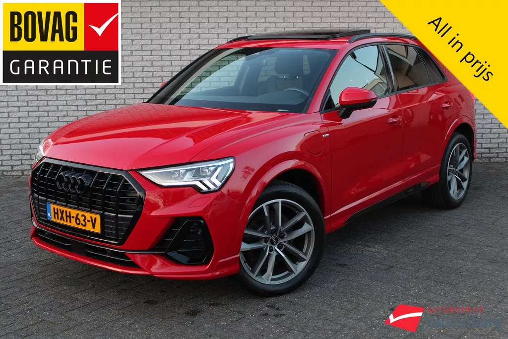 Audi Q3 45 TFSI PHEV S-line | Pano dak | Trekhaak | Camera | Elektrische achterklep | Navi