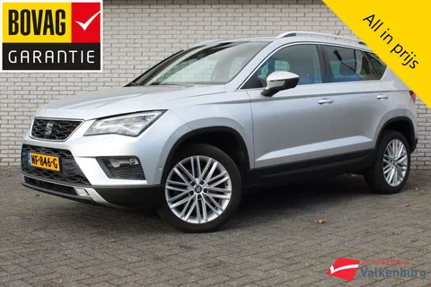 SEAT Ateca 1.4 EcoTSI Xcellence | Aut. wegklapbare trekhaak | 360º Camera | Stoelverw. | Elektrische A-klep | Carplay | Draadloze telefoonlader | Cruise | NAVI