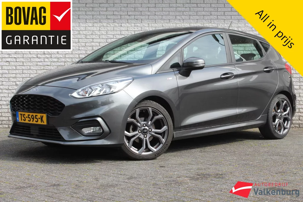 Ford Fiesta 1.0 EcoBoost ST-Line | Cruise | Climate | Bluetooth | Navi | Trekhaak
