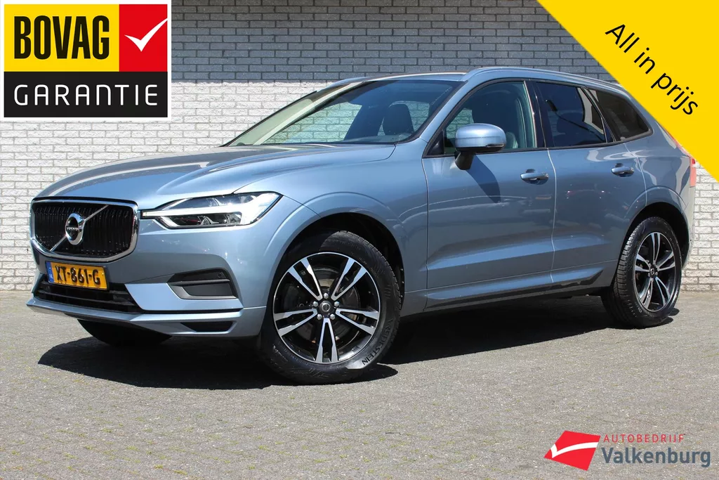 Volvo XC60 T5 250pk Geartronic Momentum | Trekhaak | PANO | 360 Camera | Stuur- en stoelverwarming | Elektr. achterklep | Virtual Cockpit | Keyless | Cruise
