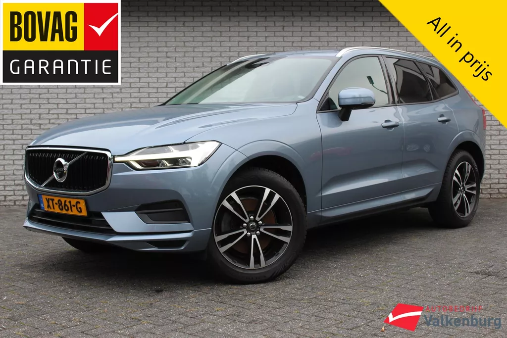 Volvo XC60 T5 250pk Geartronic Momentum | Trekhaak | PANO | 360 Camera | Stuur- en stoelverwarming | Elektr. achterklep | Virtual Cockpit | Keyless | Cruise